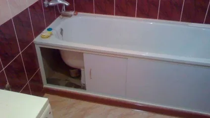 Екран під ванну своїми руками як зробити і встановити (руками) Екран під ванну своїми руками як зробити і встановити
