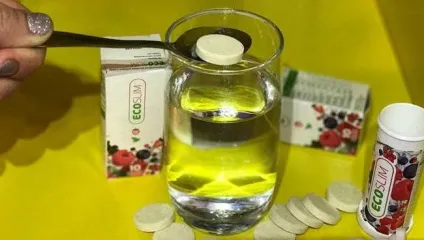 Еко слим (eco slim) для схуднення шипучі таблетки купити