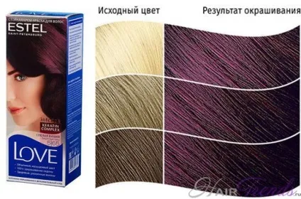 Естель лав - палітра кольорів