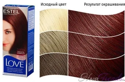 Естель лав - палітра кольорів