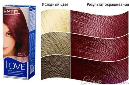 Естель лав - палітра кольорів