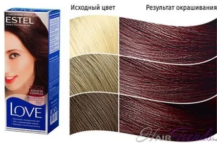 Естель лав - палітра кольорів