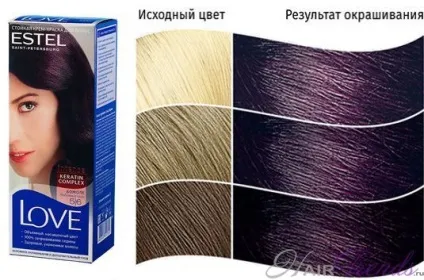 Естель лав - палітра кольорів