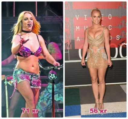 Їли і схудли як зірки приводять себе в форму