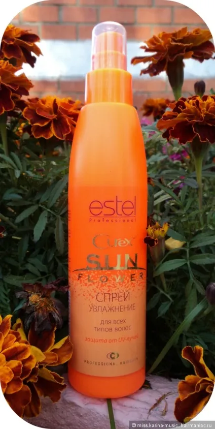 Estel curex sunflower - спрей «зволоження» захист від uv-променів Естель (sunflower) Estel curex sunflower - спрей «зволоження» захист від uv-променів Естель