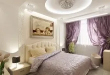 Фіолетові спальні тону і фото дизайну, кольору в інтер'єрі, з білими меблями і сірою стіною, (тони) Фіолетові спальні тону і фото дизайну, кольору в інтер'єрі, з білими меблями і сірою стіною,