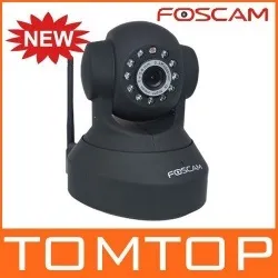 Foscam wireless ip camera ir cam pan