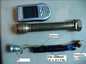 Ліхтар для підводного полювання