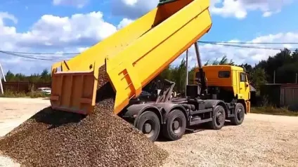 Головні особливості перевезення щебеню (щебінь інших сипучих) Головні особливості перевезення щебеню