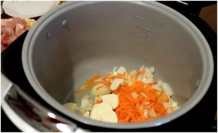 Гречка з куркою в мультиварці Поларіс (мультиварці) Гречка з куркою в мультиварці Поларіс
