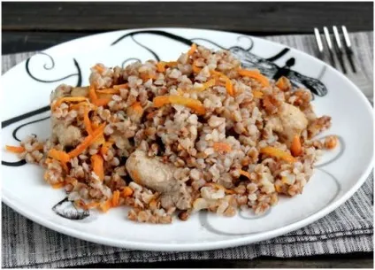 Гречка з куркою в мультиварці Поларіс (Закрити кришку мультиварки) Гречка з куркою в мультиварці Поларіс