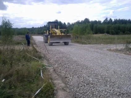 Гравійне покриття яка технологія нанесення (гравійна дорога) Гравійне покриття яка технологія нанесення