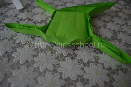 Як зробити жабу з паперу своїми руками, орігамі з паперу жаба, жіноча школа (орігамі) Як зробити жабу з паперу своїми руками, орігамі з паперу жаба, жіноча школа