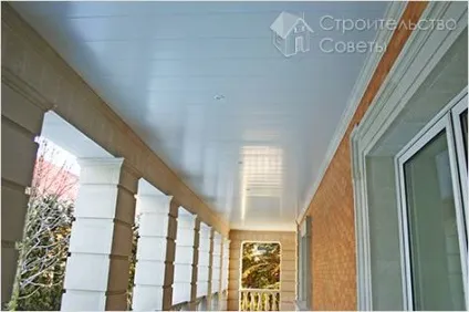 Як зробити стелю з сайдинга - правила кріплення сайдинга на стелю (як зробити стелю з сайдинга) Як зробити стелю з сайдинга - правила кріплення сайдинга на стелю