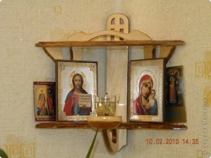 Як зробити полички під ікони своїми руками - проспект