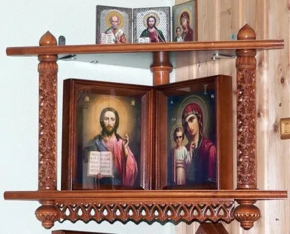 Як зробити полички під ікони своїми руками - проспект