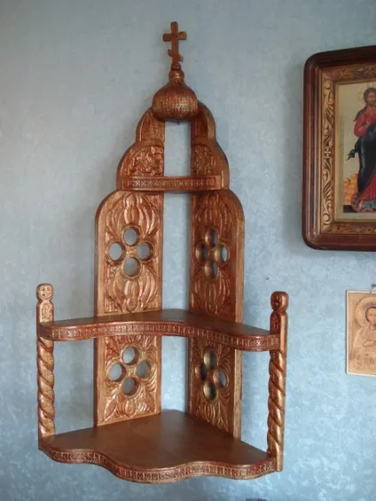 Як зробити полички під ікони своїми руками - проспект