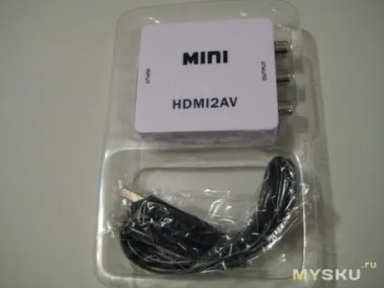 Hdmi2av або міні огляд про те як підключити hdmi пристрій до телевізора без hdmi входу (підключити) Hdmi2av або міні огляд про те як підключити hdmi пристрій до телевізора без hdmi входу