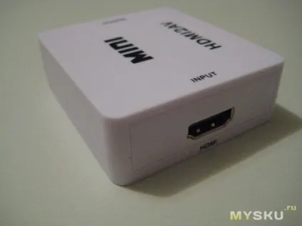 Hdmi2av або міні огляд про те як підключити hdmi пристрій до телевізора без hdmi входу (hdmi) Hdmi2av або міні огляд про те як підключити hdmi пристрій до телевізора без hdmi входу