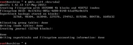 Інструкція по установці arch linux з консолі (arch way)