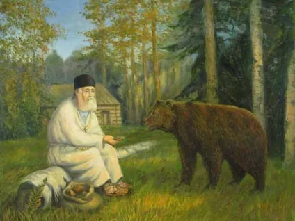 Ікона серафима Саровського