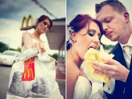 Цікаво - весілля в mcdonalds дешево і сердито (mcdonalds) Цікаво - весілля в mcdonalds дешево і сердито