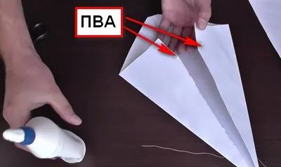 Як швидко зробити повітряного змія з паперу (повітряного) Як швидко зробити повітряного змія з паперу