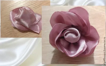 Виготовлення троянди з круглих пелюсток - ярмарок майстрів - ручна робота, handmade (прикраса) Виготовлення троянди з круглих пелюсток - ярмарок майстрів - ручна робота, handmade