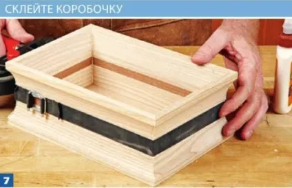 Виготовлення шкатулок своїми руками (деревини контрастного кольору) Виготовлення шкатулок своїми руками