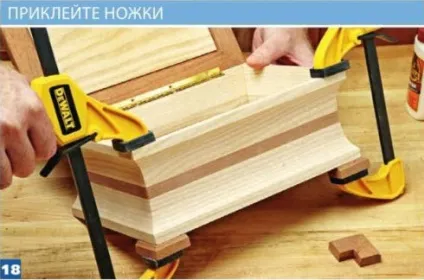 Виготовлення шкатулок своїми руками (деревини контрастного кольору) Виготовлення шкатулок своїми руками