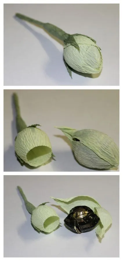 Як дістати цукерку з квітки - ярмарок майстрів - ручна робота, handmade (квітки) Як дістати цукерку з квітки - ярмарок майстрів - ручна робота, handmade