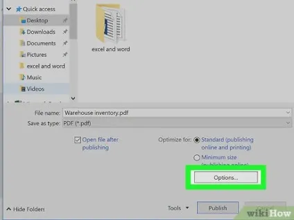 Як конвертувати excel в pdf