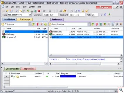 Як налаштувати ftp робота з фтп клієнтами - ячайнік - сайт для справжніх чайників (cuteftp professional) Як налаштувати ftp робота з фтп клієнтами - ячайнік - сайт для справжніх чайників