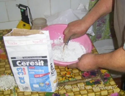 Як обкласти піч плиткою своїми руками мужик в