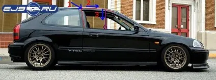 Як відкрити двері хонди Сівік (honda civic type-r 6 ej9 ek3 покоління d15z6 d14a3 d14a4 1.4is 1.4i відкрити автомобіль потрапити всередину) Як відкрити двері хонди Сівік