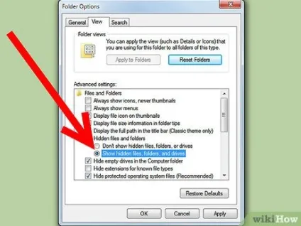 Як відкрити заховані папки в windows 7 (windows) Як відкрити заховані папки в windows 7
