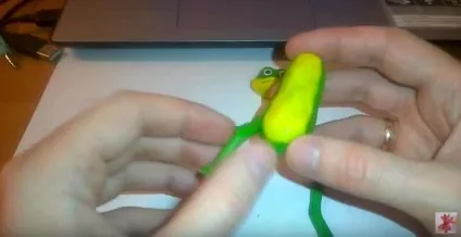 Як зліпити жабу з пластиліну (зробити жабу) Як зліпити жабу з пластиліну