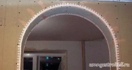 Як шпаклювати арку - будівництво від а до я, енакиево (серпянку) Як шпаклювати арку - будівництво від а до я, енакиево