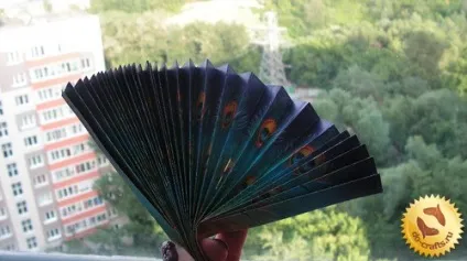 Як зробити віяло своїми руками японський з паперу (віяло) Як зробити віяло своїми руками японський з паперу