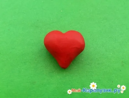 Як зліпити серце з пластиліну (зліпити серце пластиліну) Як зліпити серце з пластиліну