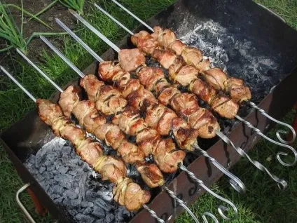 Як приготувати м'ясо для шашлику зі свинини, з курки (сіль перець смаком) Як приготувати м'ясо для шашлику зі свинини, з курки