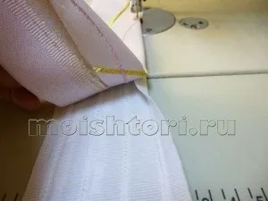 Як пришити планку на ламбрекен, штори своїми руками (планку) Як пришити планку на ламбрекен, штори своїми руками