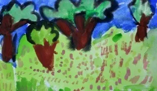 Як малювати дерева маслом (розміщення Статті темі) Як малювати дерева маслом