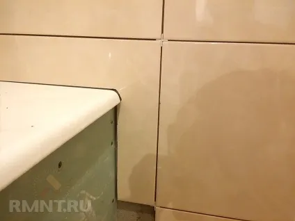 Як зробити екран під ванну з плитки (обробка бічної стінки ванни) Як зробити екран під ванну з плитки