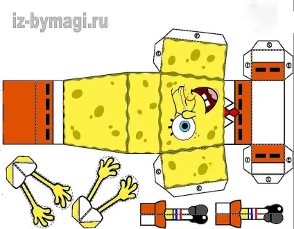 Як зробити губку бобу
