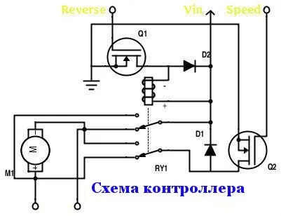 Як зробити контролер мотора на основі моп-транзистора, мозгочіни (мотора) Як зробити контролер мотора на основі моп-транзистора, мозгочіни