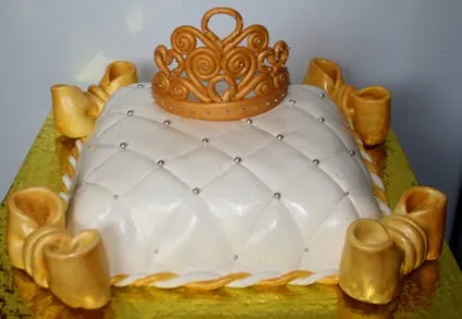 Як зробити корону з мастики (мастики) Як зробити корону з мастики