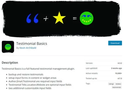 Як зробити відгуки в wordpress сайті (testimonial basics плагін) (сайті) Як зробити відгуки в wordpress сайті (testimonial basics плагін)
