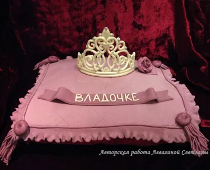 Як зробити корону з мастики (корону) Як зробити корону з мастики