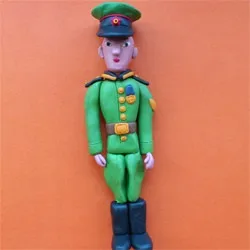 Як зліпити з пластиліну солдата (пластиліну) Як зліпити з пластиліну солдата